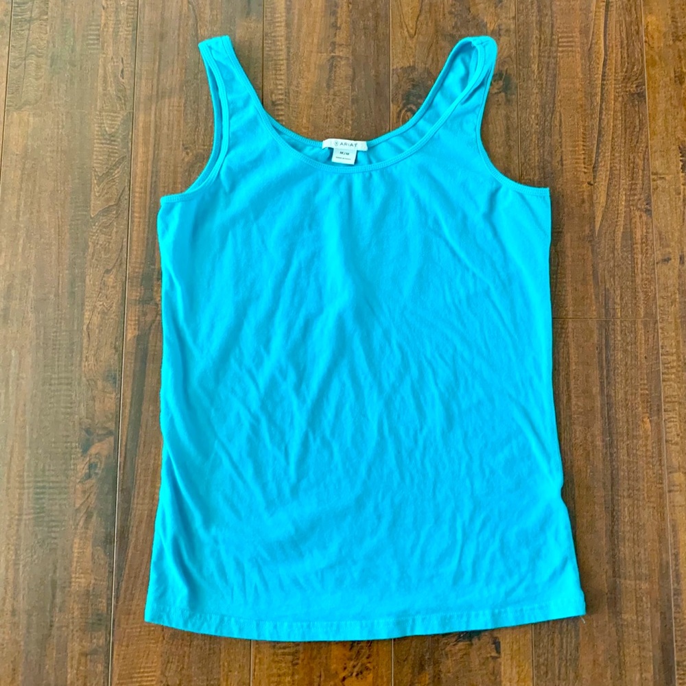 Ariat Turquoise Blue Tank SZ-M